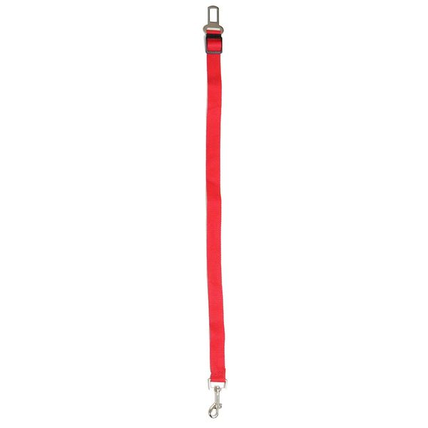 Red Car Seat Belt Leash for Dog Safety Harness Universal Fitment