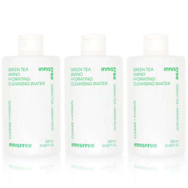 Innisfree Green Tea Amino Moisture Cleansing Water 320mL 3pcs_MC