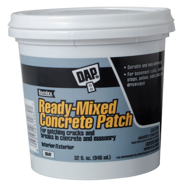 1 qt Dap 31084 Bondex Ready-Mix Concrete Patch