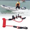 KooingTech Outboard Kill Switch, Outboard Motor Kill Stop Switch, Outboard Engine Ignition Emergency Key Lanyard Rope with 7 Keys