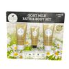 *Dionis Goat Milk Bath & Body Set Exfoliate-Mois