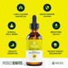 Mullein Drops for Lungs Cleanse - USDA Organic Mullein Leaf Extract w/ Turmeric
