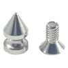 Spikes Metal Screwback Round Base 1/2" 25 Pieces
