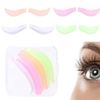 Eyelash Lifter Silicone Pads, Eyelash Perm Lot, Eyelash Lift Silicone Pads (Set of 4), 4 Sizes and Colors, Perfect for Lifting Eyelashes