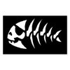 CafePress Pirate Fish Oval Sticker Rectangle Bumper Sticker Car Decal