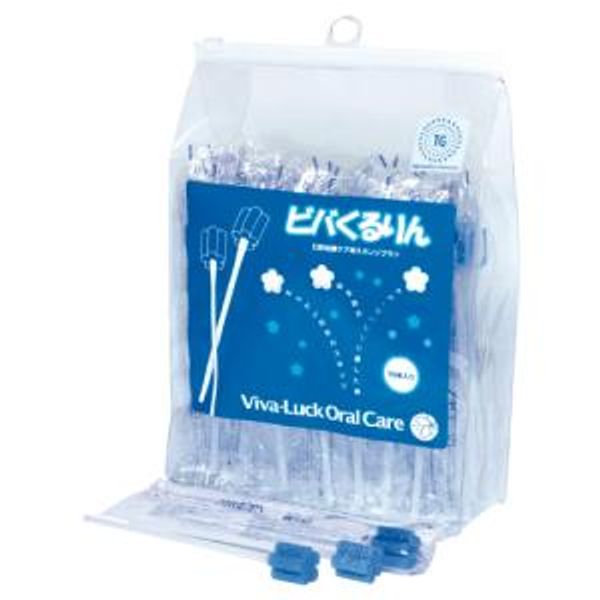 Tokyo Giken Oral Mucosa Cleaning Brush Viva Kururin 30 Pieces