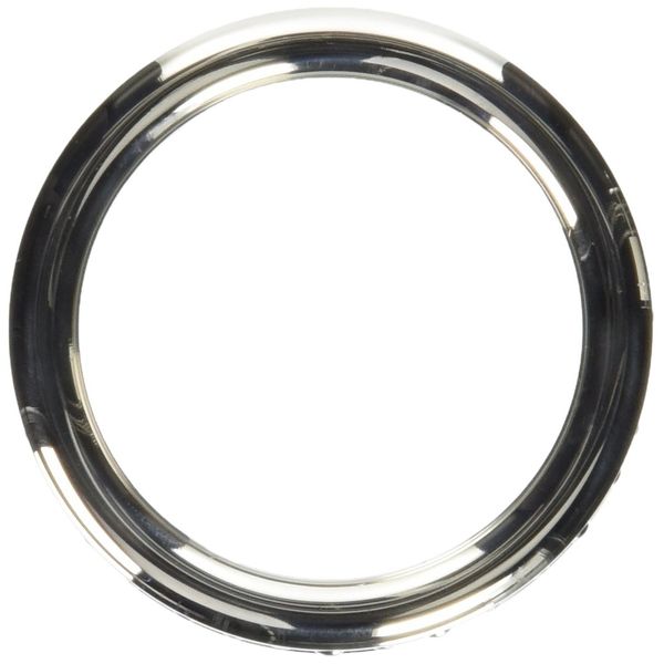 M2m Ring Stainless Steel 1.75 Inch, Ball Chain Inlay