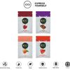 EXS | Flavoured Lube Sachets | Water Based | Unscented | Long Lasting | 100 Pack | 5ml