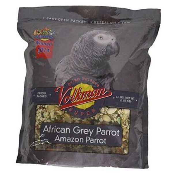 Avian Science Super African Grey Bird Food 3.99 Pound (Pack of 1)