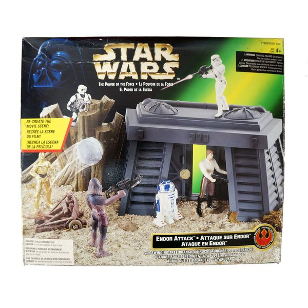Star Wars Power of the Force Endor Attack Playset