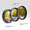 Polaroid PL3FIL58 Optics 3 Piece Filter Kit Set [UV,CPL,FLD] , 58 mm