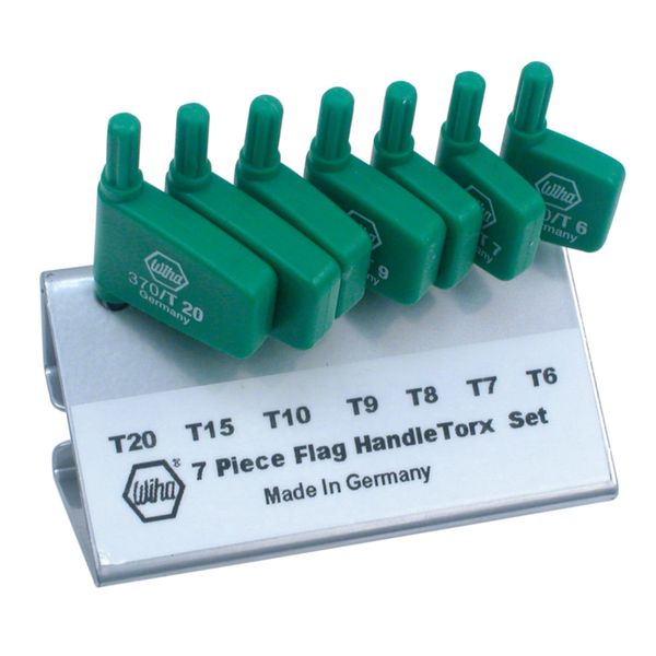 Wiha 37090 Flag Handle Torx Set, 7 Piece by Wiha