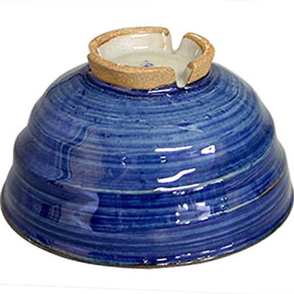 Arita Ware 02-622062 CtoC Japan Three-Function Rice Bowl, Blue