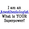 CafePress Anesthesiologist 4" Round MDF Wood Ornament