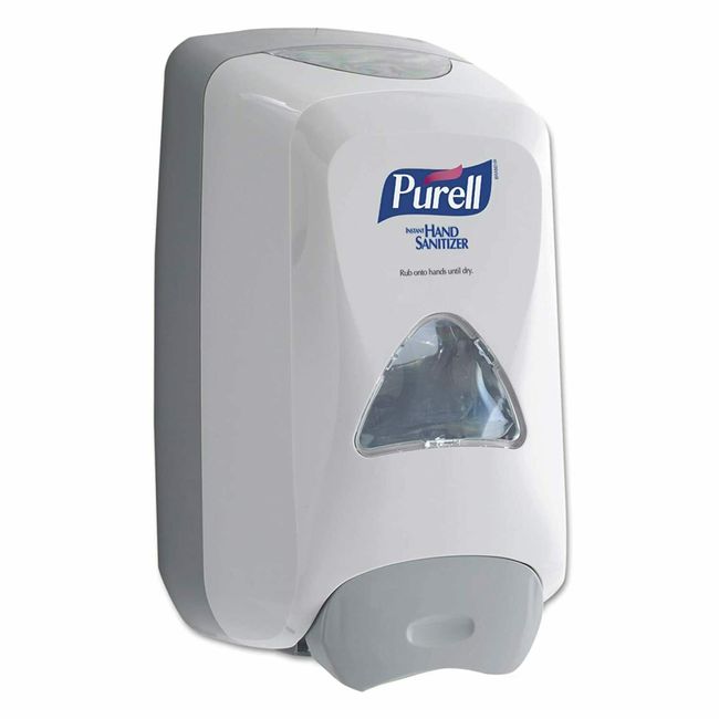 Purell FMX-12 Push-Style Hand Sanitizer Foam Dispenser, Dove Grey