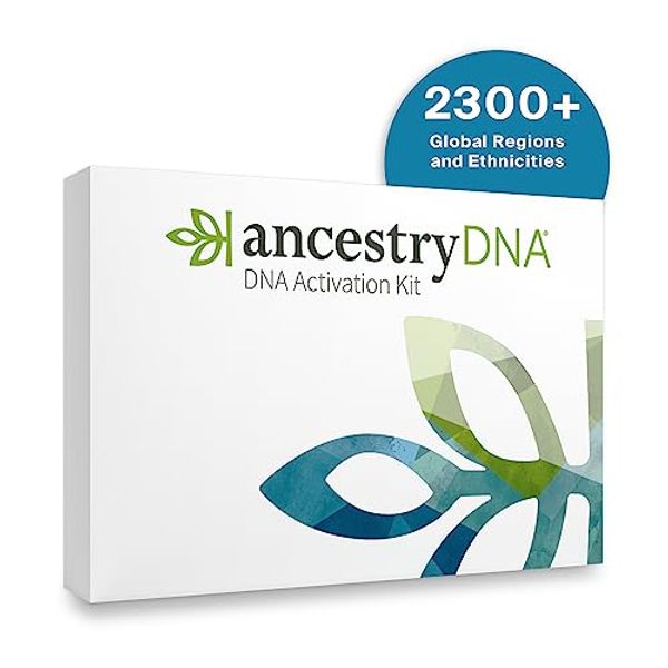 AncestryDNA Genetic Test Kit: Personalized Genetic Results, DNA Ethnicity Test, Origins & Ethnicities, Complete DNA Test