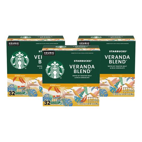 Starbucks Veranda Blend Coffee K-Cups,4/24 Pack-96 K-Cups