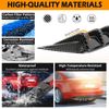 For Dodge Charger SRT W/LED Light Car Rear Lip Bumper Valance Diffuser Spoiler