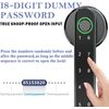 Fingerprint Door Lock Smart Lock Keyless Smart Entry Door Lock With Handle