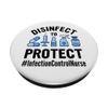 Nursing Design for Infection Control Nurse PopSockets Adhesive PopGrip