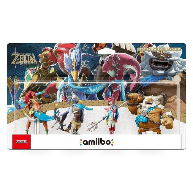 amiibo Four People 英傑 settori-baru/Dull Haskell/uruboza/Mist Fur