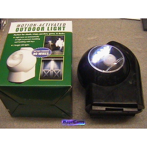 MOTION DETECTION NIGHT LAMP SECURITY LIGHT SPOTLIGHT