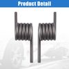 X AUTOHAUX Car Trailer Ramp Spring Trailer Coil Spring Left and Right Side Replacement 1 Pair