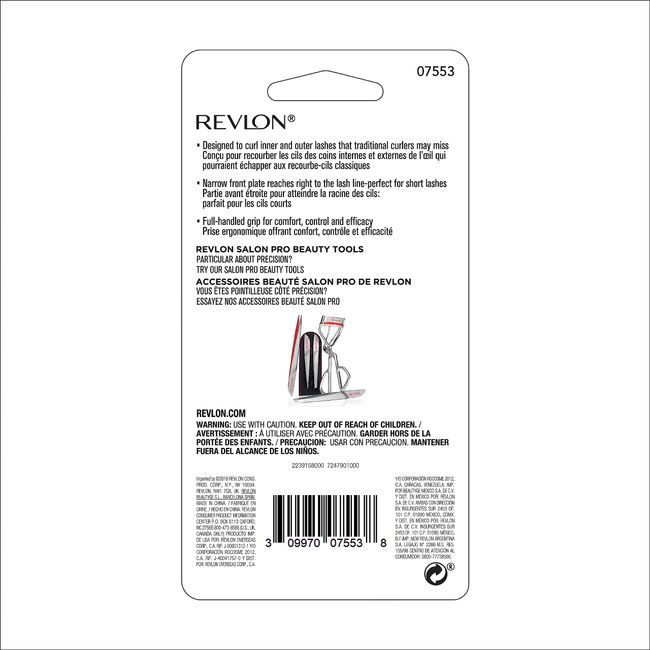  Revlon Comfort and Control Eyelash Curler, Easy to Use