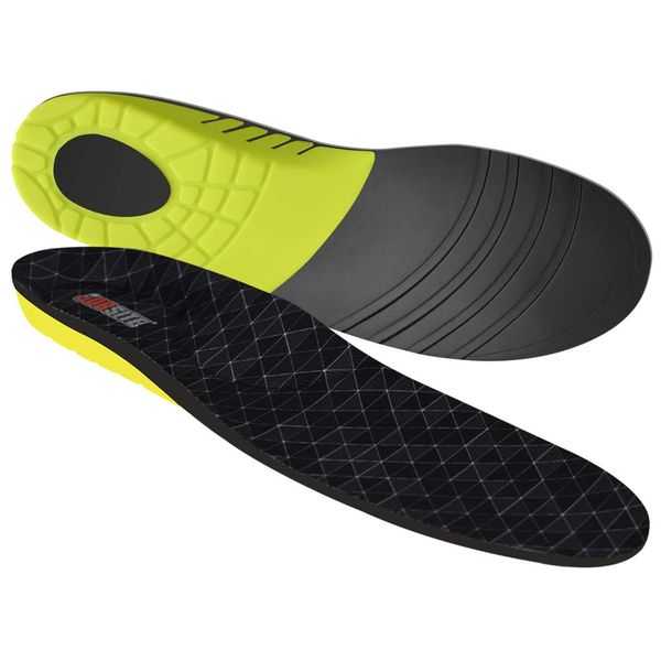 Jobsite Power Tuff Orthotic Boot Insoles - Medium