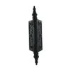 6 Pcs Black Butt Hinge Steeple Tip Wrought Iron Cabinet Hinges Renovators Supply