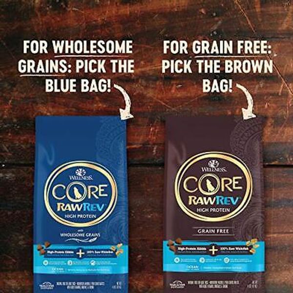 CORE RawRev Dry Dog Food with Wholesome Grains, Natural Ingredients, Made in