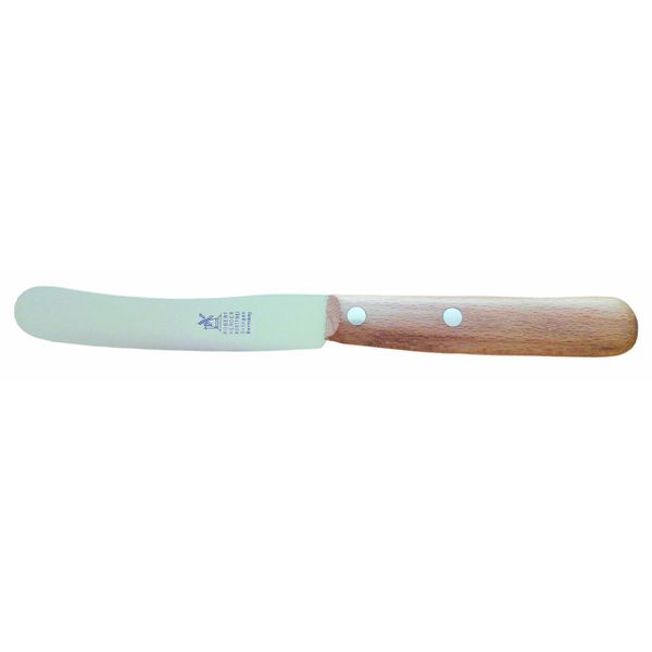 Windmühlenmesser kleine Buckels, rostfrei, Rotbuche