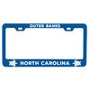 Outer Banks NC Metal License Plate Frame