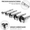BAIDETS Forstner Drill Bit 22mm - Precision Woodworking Bit with Round Shank, Forstner Bit Compatible with Drills & Drill Presses