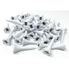 50Ct Golf Tees  1 ½” Plastic Golf Tees Short Tees for Irons, Par Threes,  Range