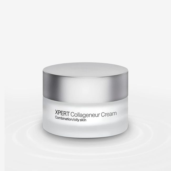 Singuladerm - Feuchtigkeitsspendende Gesichtscreme - Normale/trockene Haut - 50 ml - Aktiviert die Produktion von Kollagen, Elastin und Hyaluronsäure - XPERT Collageneur