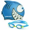 Head Meteor Goggle/Swimcap Set - Blue