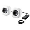 Elecom MS-P08AWH Speaker, High Output, 6 W, Compact, AC Adapter Power, White