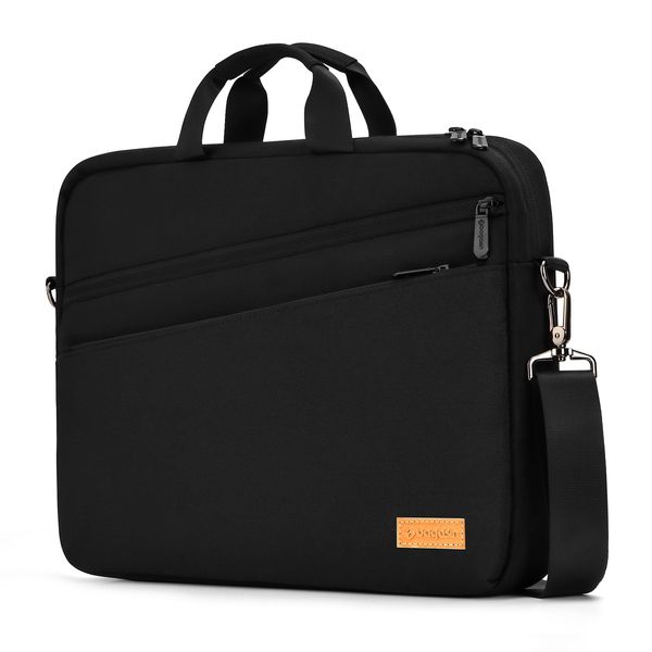 Bagasin 15 15.6 16 inch Computer Case, Briefcase, PC Bag, Large Capacity, Recruitment, Business Trip, Work or School, Shoulder Bag