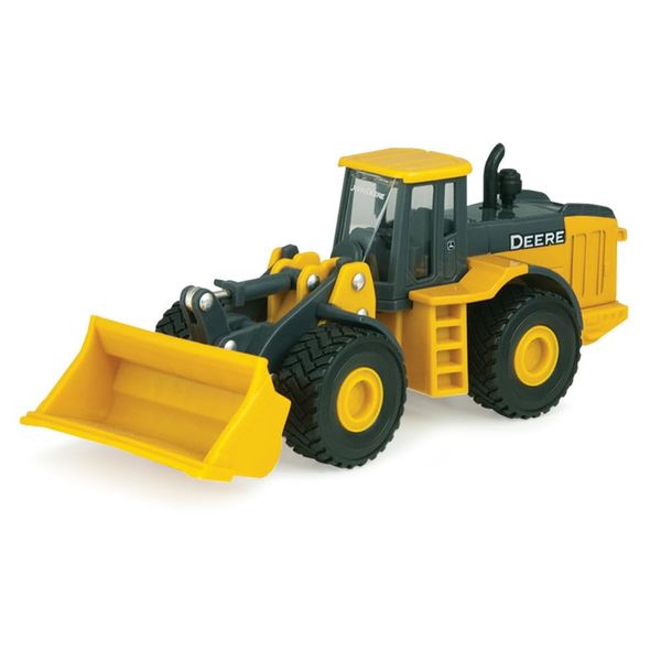 TOMY 1/64 John Deere Wheel Loader Imaginative Play for Ages 3 to 8