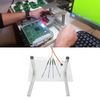 BDM Frame Board，Silver LED BDM Frame Bracket Multifunction ECU Programming Tool with 4 Probe Pin for Vehicle