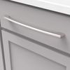 Hickory Hardware Solid Core Kitchen Cabinet Pulls, Luxury Cabinet Handles, Hardware for Doors & Dresser Drawers, 12 Inch Hole Center, Stainless Steel, Greenwich Collection