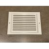 Vent Cover - 7 3/4” W x 5 5/8” H - Plastic (Rust Proof) & Paintable!