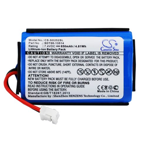 Replacement Battery for Sportdog ProHunter 2525 ProHunter 2525 Transmitter SD-2525 SD-2525 ProHunter Transmitter SD-2525 transmitter ST101-SP Transmitter ST101-SP SAC00-13514 SDT00-13514 (650mAh)