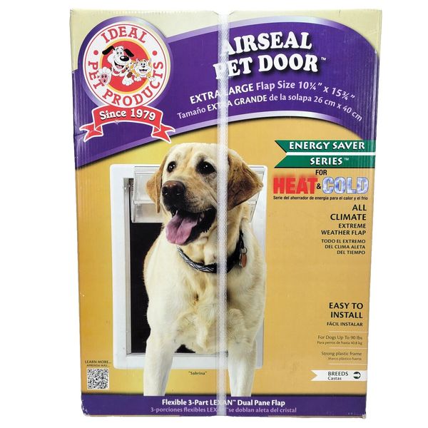 Ideal Pet Access Door XLarge Flap AirSeal Entrance Flap Opening Mounted Dog Door