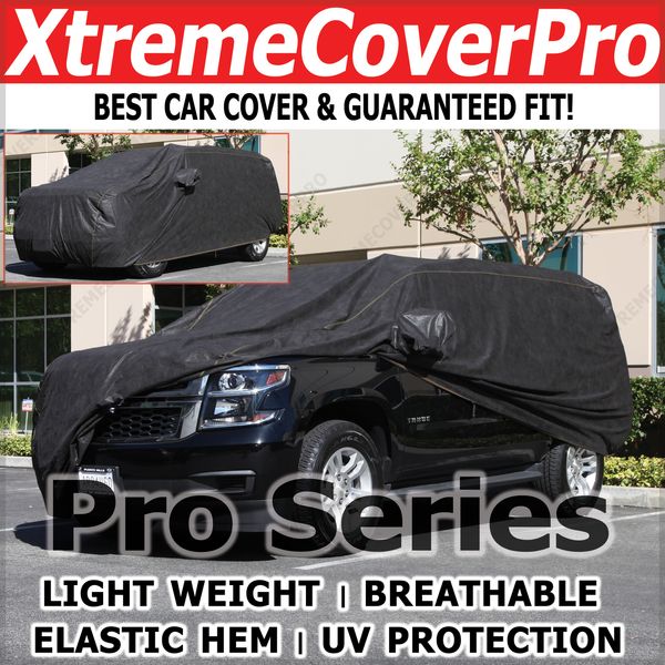2015 GMC ACADIA Breathable Car Cover w/Mirror Pockets - Black