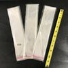 300 - 10 x 2 1/8" Poly Cellophane Clear Plastic Bags Self Adhesive |AA3