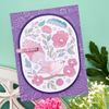 Spellbinders Beautiful Butterflies 3D Embossing Folder from The Stylish Ovals Collection, ONE