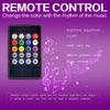 4x  TV Computer Led Backlight USB 5050 RGB LED Strip Light Remote Kit 5V Decors