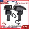 2PCS Universal Car Window Windshield Washer Spray Wiper Sprinkler Nozzle Jet US